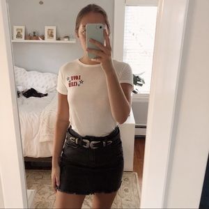 NWOT Forever 21 “Love Club” Crop Top